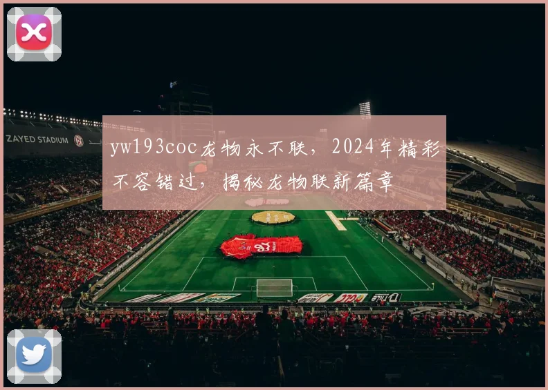yw193coc龙物永不联，2024年精彩不容错过，揭秘龙物联新篇章
